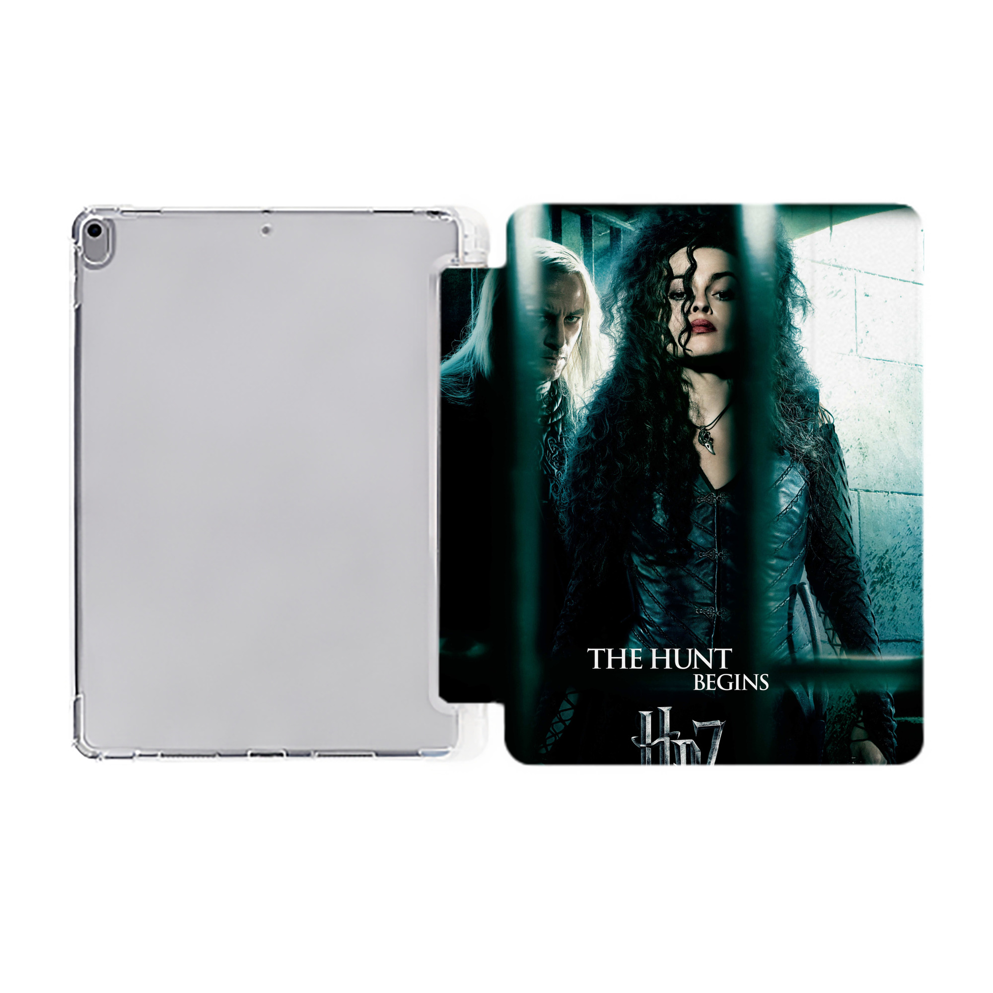 （画像用） Harry Potter ハリー・ポッターシリーズ IPad ケース ペン収納付き 三つ折りスタンド PUレザー×シリコン 対応機種9.5/10.5/10.9インチ